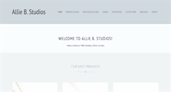 Desktop Screenshot of alliebstudios.com